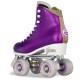 Crazy Disco Glam Purple / Gold Quad Roller Paten